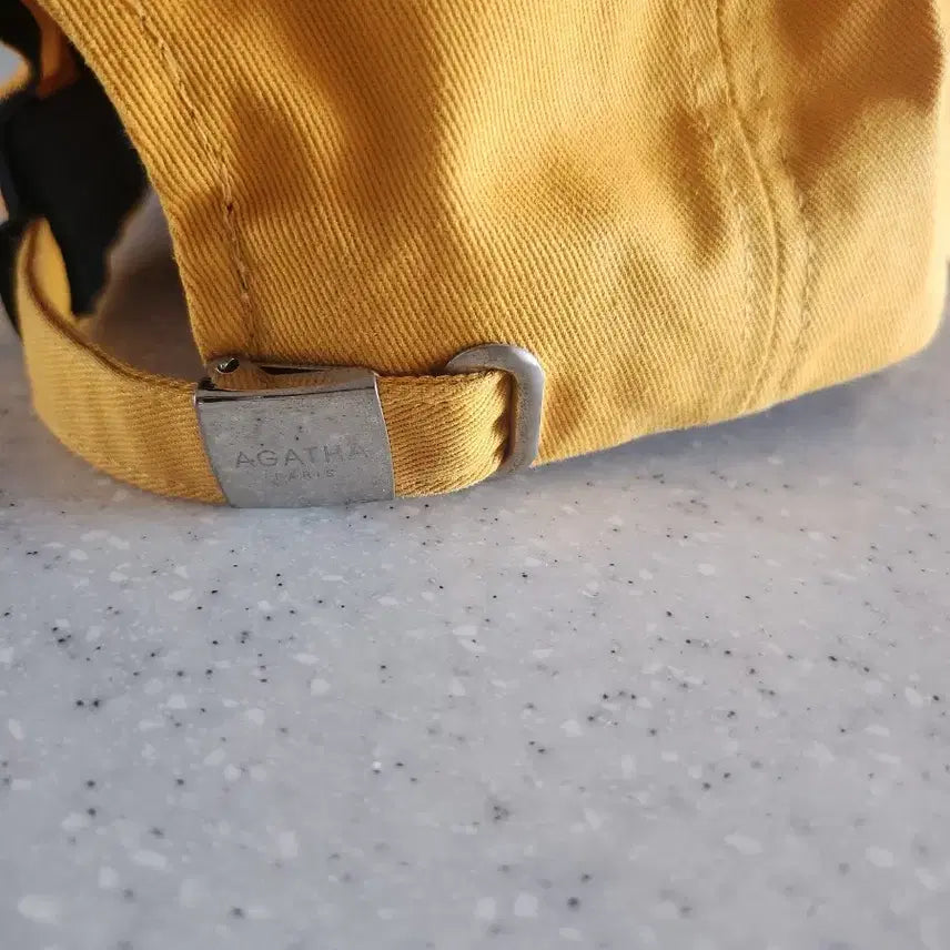 [BUNJANG] Agatha Mustard Cap / 아가타 캡모자