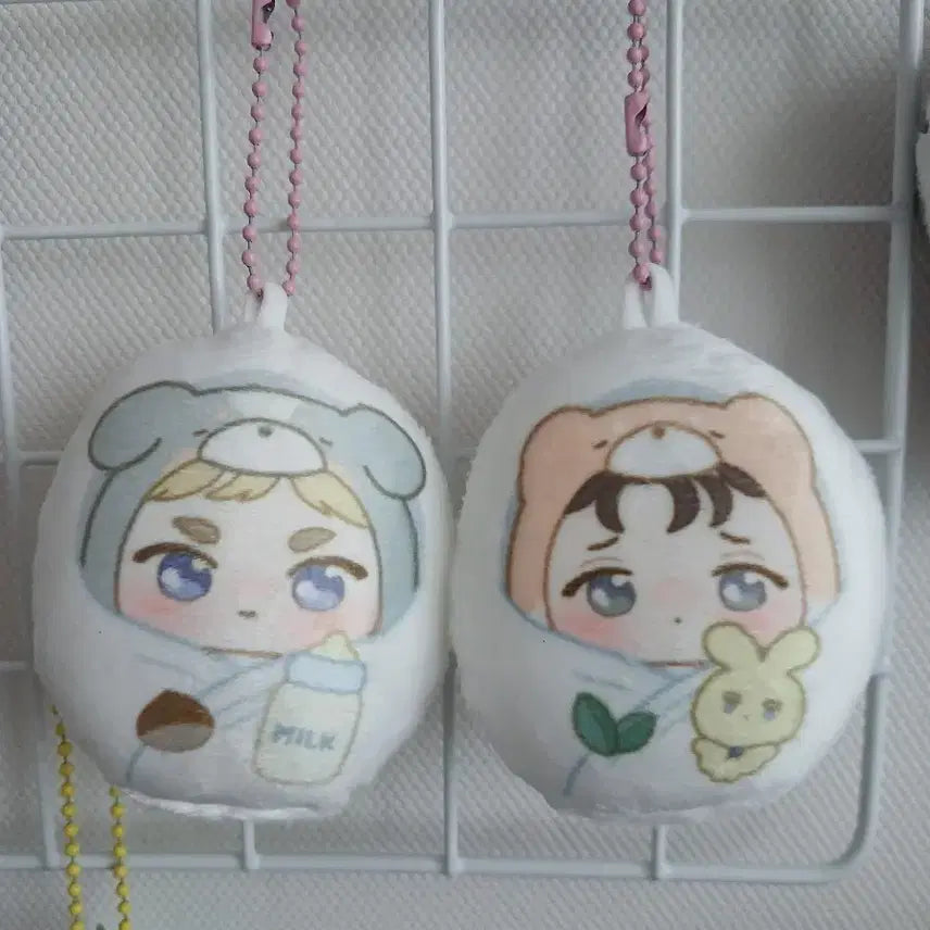 [BUNJANG] Eruel Puppy Cushion Keyring / 탈덕 처분) 에루리 파피 쿠션 키링