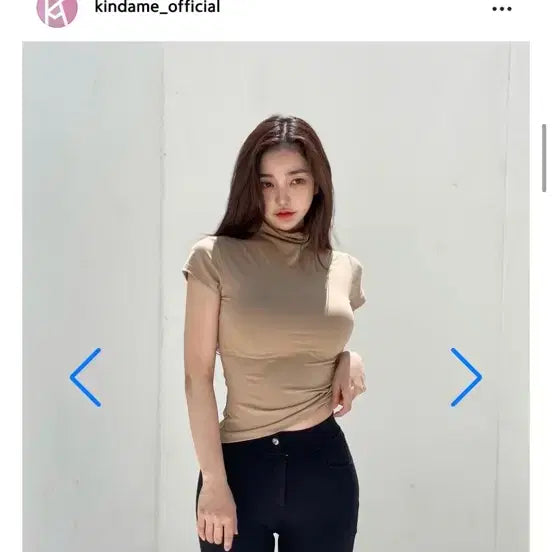 [BUNJANG] 카인다미 반목티 새상품 / 카인다미 반목티 새상품