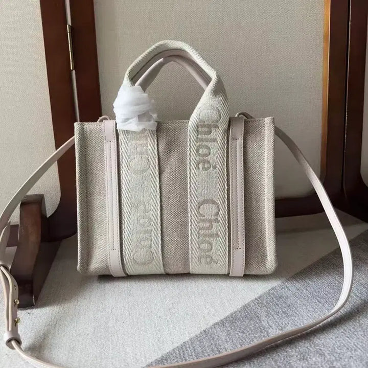 [BUNJANG] Chloé Woody Small Tote Bag / 끌로에 우디 스몰 토트백 숄더백