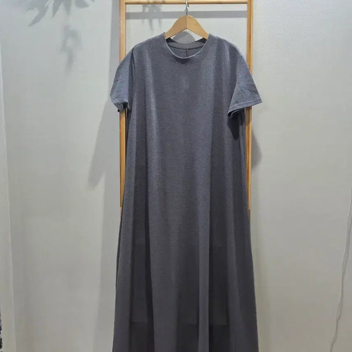 [BUNJANG] Gray Long Dress / 그레이 롱원피스