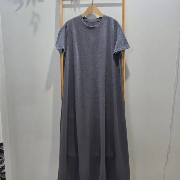[BUNJANG] Gray Long Dress / 그레이 롱원피스