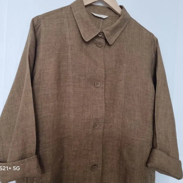 [SOLD OUT] 이새 롱자켓 브라운 사이즈8 (66~77)