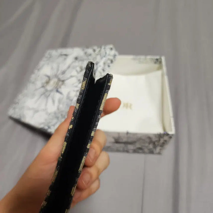 [BUNJANG] Dior Oblique Jacquard Compact Wallet / 디올 오블리크 자카드 컴펙트 반지갑