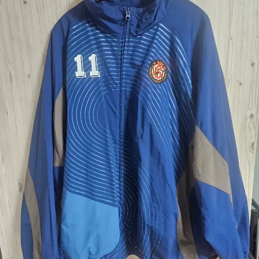 [BUNJANG] Supreme S Logo Track Jacket Navy - 24FW / 슈프림 S 로고 트랙 자켓 네이비 - 24FW