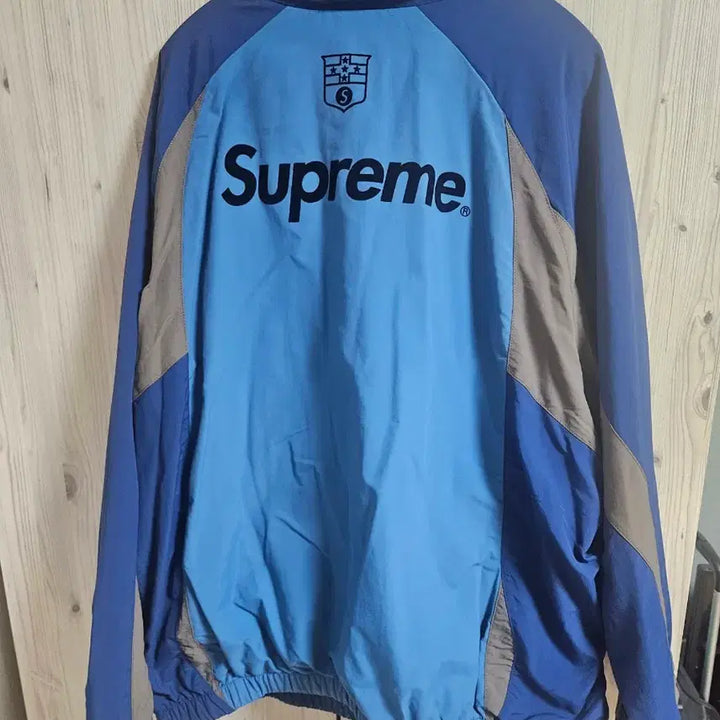 [BUNJANG] Supreme S Logo Track Jacket Navy - 24FW / 슈프림 S 로고 트랙 자켓 네이비 - 24FW