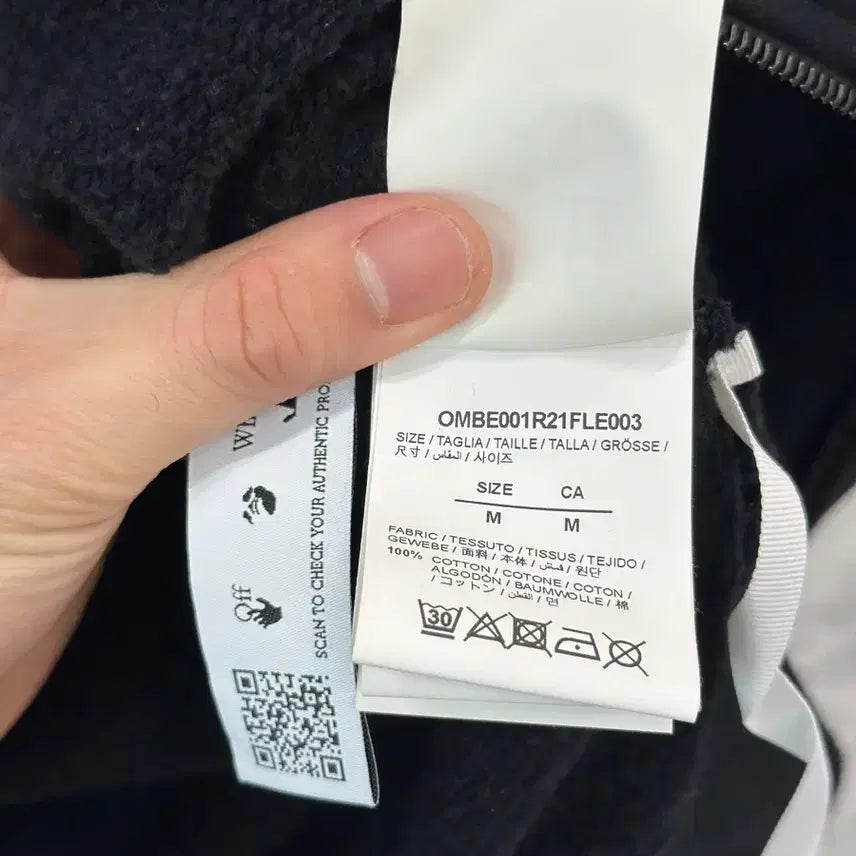 [BUNJANG] Off-White Arrows Hoodie / (S) 오프화이트 바이럭스 애로우 후드티
