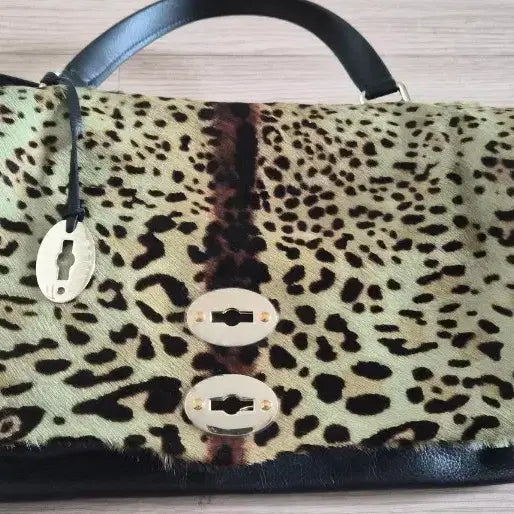 [BUNJANG] Zanellato Leopard Print Shoulder Bag / 자넬라토 송치 레오파드백 (정품한정판)