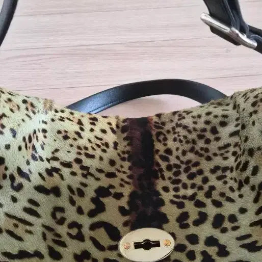 [BUNJANG] Zanellato Leopard Print Shoulder Bag / 자넬라토 송치 레오파드백 (정품한정판)