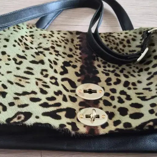 [BUNJANG] Zanellato Leopard Print Shoulder Bag / 자넬라토 송치 레오파드백 (정품한정판)