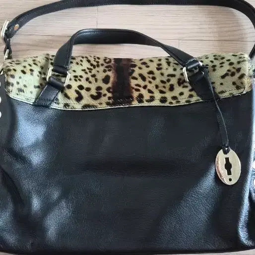 [BUNJANG] Zanellato Leopard Print Shoulder Bag / 자넬라토 송치 레오파드백 (정품한정판)