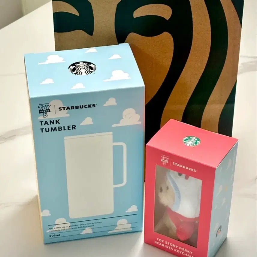 [BUNJANG] Starbucks Toy Story Forky Bearista Key Chain / 스타벅스 토이스토리 포키 베어리 키체인(새상품)