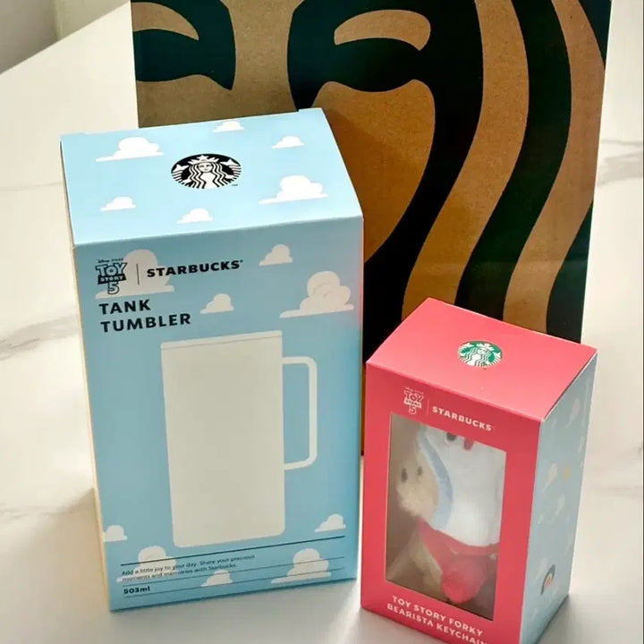 [BUNJANG] Starbucks Toy Story Forky Bearista Key Chain / 스타벅스 토이스토리 포키 베어리 키체인(새상품)
