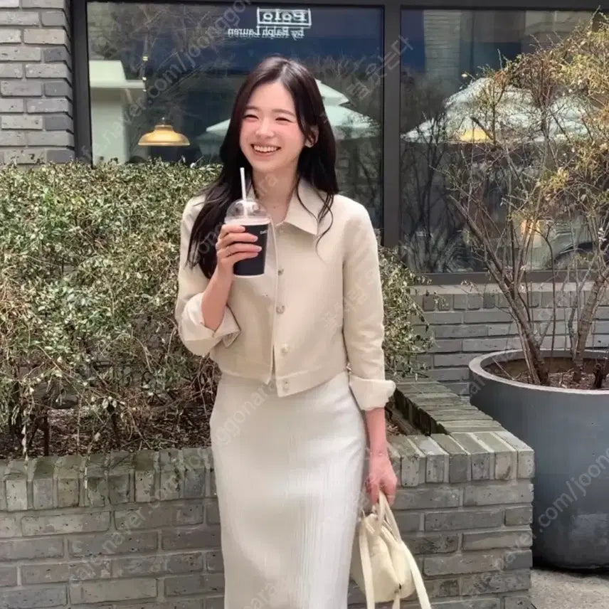 [BUNJANG] SIE Renner Stitch Cotton Jacket Ecru Beige / SIE 시에 레너 스티치 코튼 자켓 1사이즈 에크루베이지