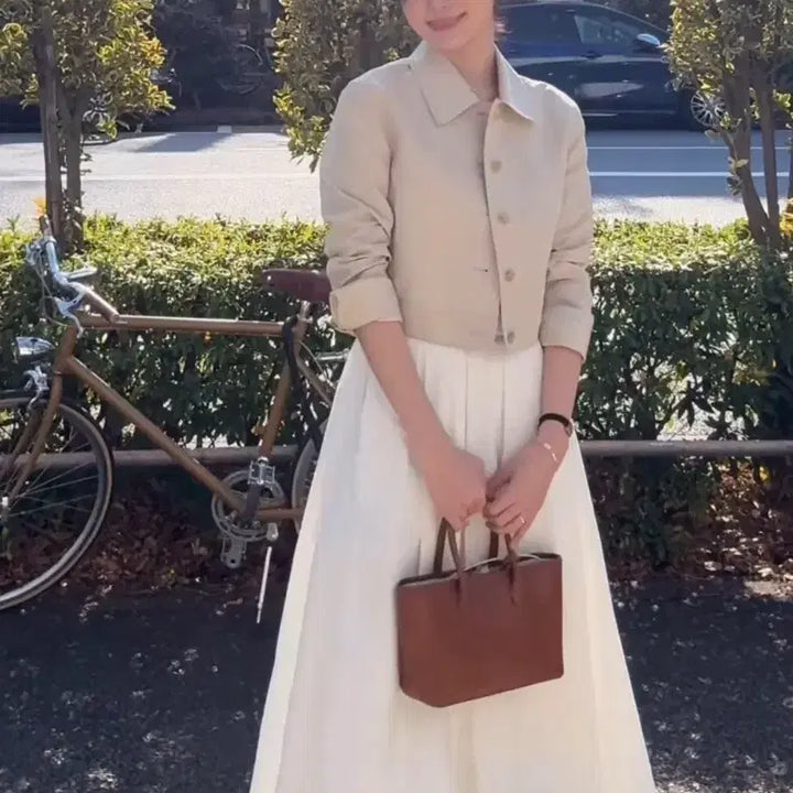[BUNJANG] SIE Renner Stitch Cotton Jacket Ecru Beige / SIE 시에 레너 스티치 코튼 자켓 1사이즈 에크루베이지