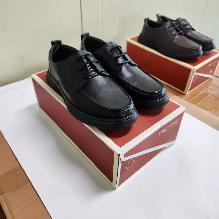 [BUNJANG] Derby Shoes - Synthetic Leather - Black / 더비슈즈 새상품 13,000원 입니다