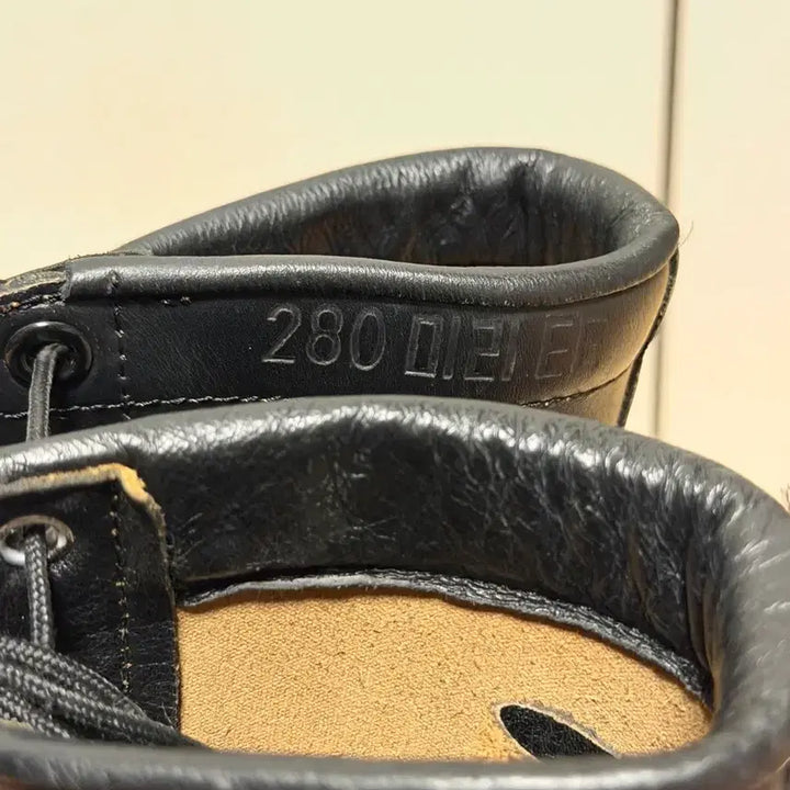 [SOLD OUT] (A급)구형 봉합식 전투화 280 워커 부츠 밀리터리 빈티지 군화