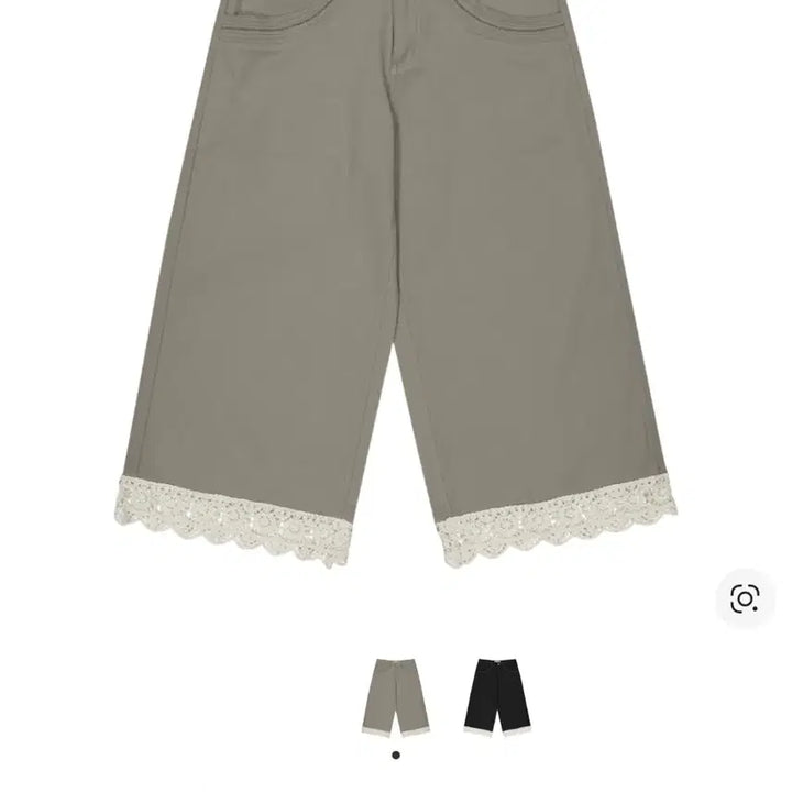 [BUNJANG] KOSEIO Knit Lace Pants Ash Brown / (더이상인하X)코이세이오 니트 레이스 팬츠 애쉬브라운