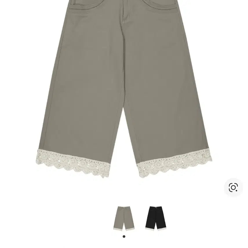 [BUNJANG] KOSEIO Knit Lace Pants Ash Brown / (더이상인하X)코이세이오 니트 레이스 팬츠 애쉬브라운