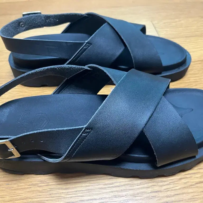 [BUNJANG] Customade 4.5cm Cloud Foam Cross Sandals Jace / 커스텀에이드 4.5cm 클라우드 폼 크로스 샌들 제이스