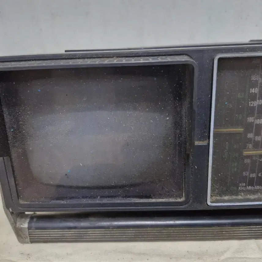 [BUNJANG] HANIMEX TV Radio Cassette Recorder Antique / 빈티지 HANIMEX TV 라디오 카세트 레코더 골동