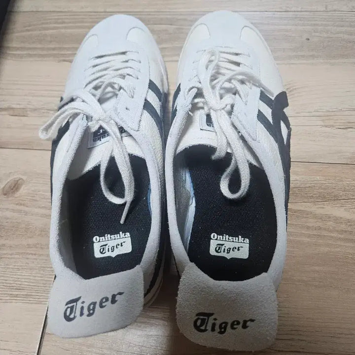 [BUNJANG] Onitsuka Tiger Mexico 66 Vintage White Sneakers / 오니츠카타이거 멕시코66 빈티지 화이트 265