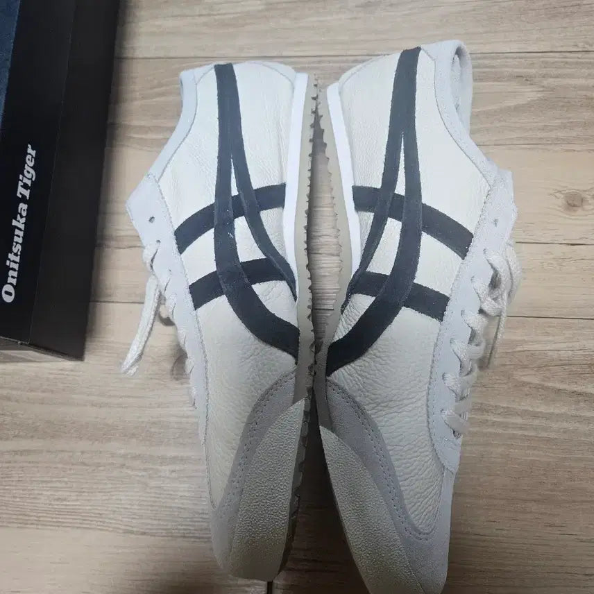 [BUNJANG] Onitsuka Tiger Mexico 66 Vintage White Sneakers / 오니츠카타이거 멕시코66 빈티지 화이트 265