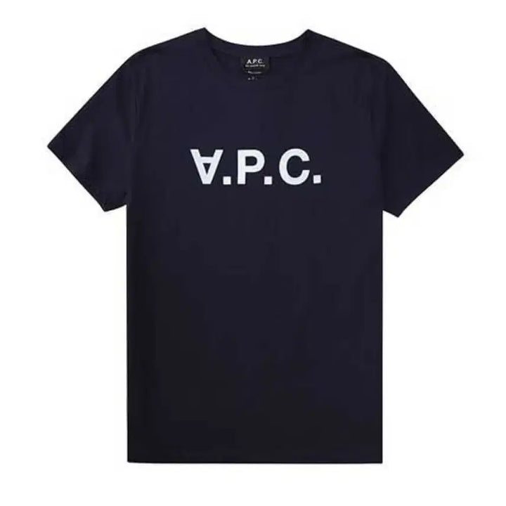 [BUNJANG] A.P.C. VPC Velvet Logo T-Shirt / 아페쎄 벨벳로고 VPC 티셔츠
