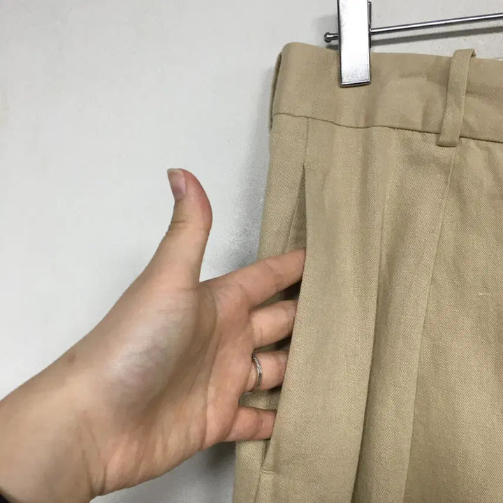 [BUNJANG] COS Relaxed Wide Leg Linen Pants Beige Size 28 / COS 코스 릴렉스드 와이드 레그 린넨 팬츠 28