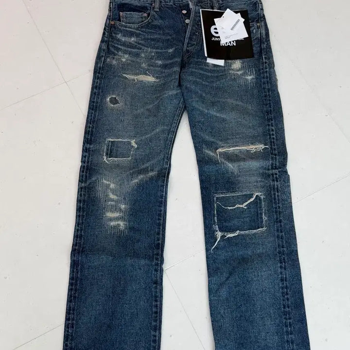 [BUNJANG] Junya Watanabe New Manual Denim Jeans / [M] 준야와타나베 뉴매뉴얼 데님 새상품 꼼데가르송