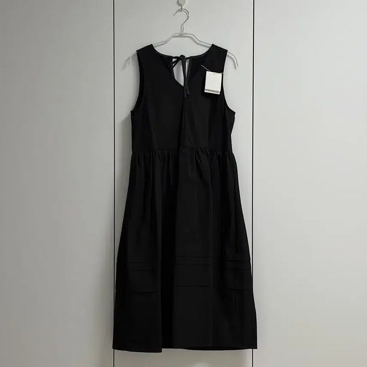 [BUNJANG] moui Shirring Maxi Dress Black / moui 모의 맥시 셔링 원피스 블랙