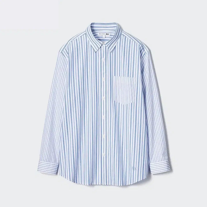 [BUNJANG] Uniqlo JWA Extra Fine Cotton Broad Shirt (Blue) / [XL] 유니클로 JWA 엑스트라 파인 코튼 브로드 셔츠 (블루)