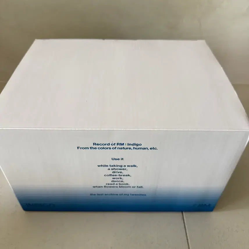 [SOLD OUT] BTS 방탄소년단 머치팩16 RM 인디고 무드등