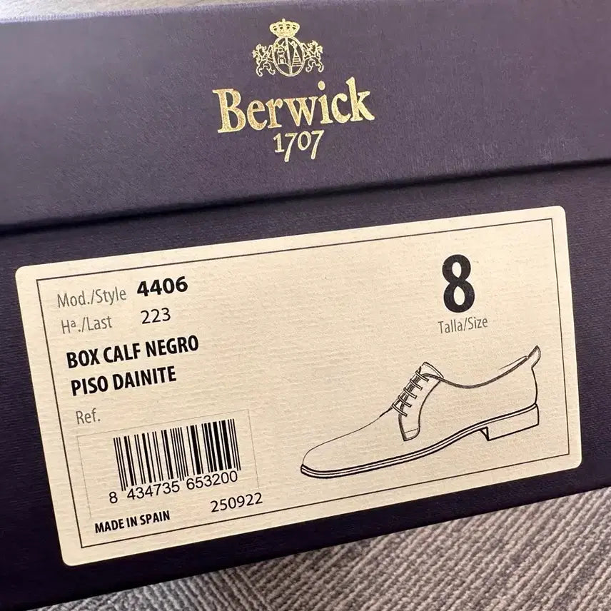 [SOLD OUT] 버윅 4406 팔러 UK8(270)