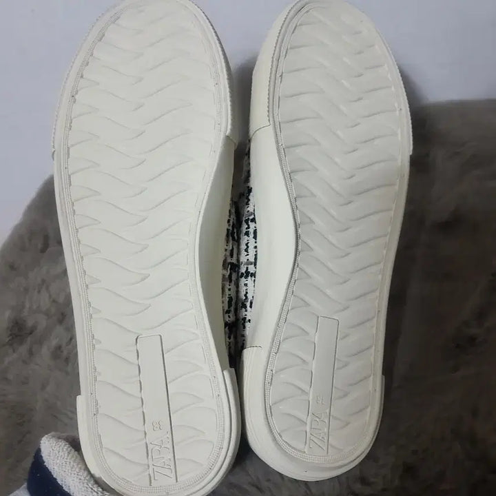 [BUNJANG] ZARA Tweed Slip-on Mules Sneakers / New 새상품 자라 슬립온 뮬 운동화 스니커즈 블로퍼 여자 38 250
