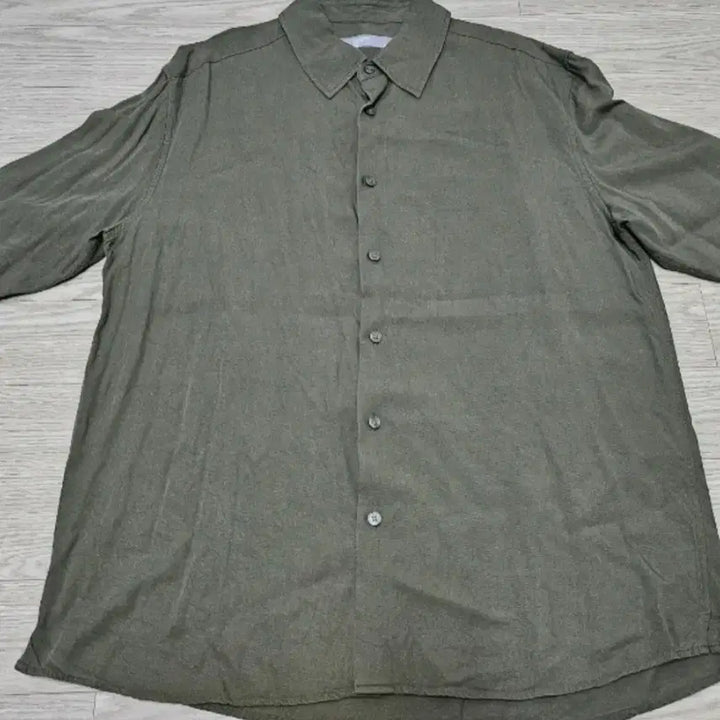 [BUNJANG] 8seconds Khaki Overshirt / 에잇세컨즈 카키색 남방 셔츠