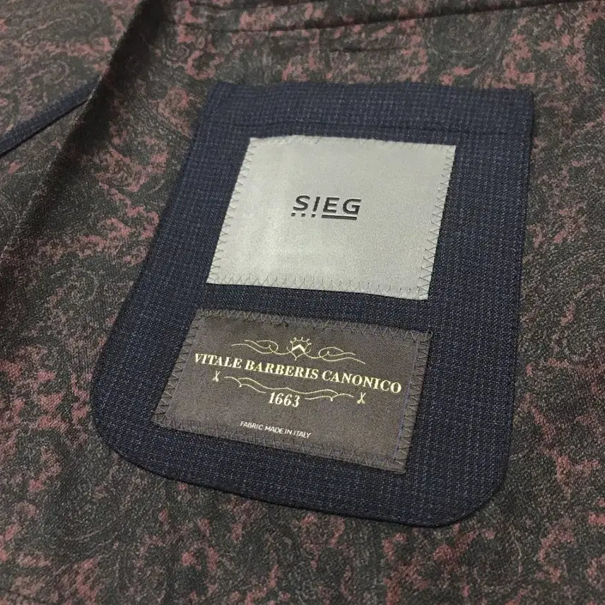 [BUNJANG] Sieg Canonicco Unconstructed Wide Peak Lapel Blazer / 지이크/이태리 까노니꼬 언컨스트럭티드 와이드 피크드라펠 블레이져/103