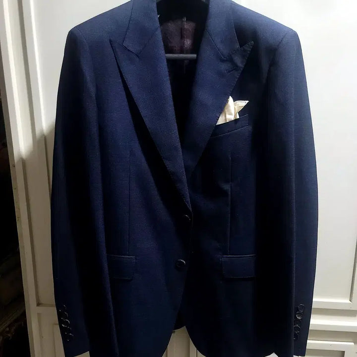 [BUNJANG] Sieg Canonicco Unconstructed Wide Peak Lapel Blazer / 지이크/이태리 까노니꼬 언컨스트럭티드 와이드 피크드라펠 블레이져/103
