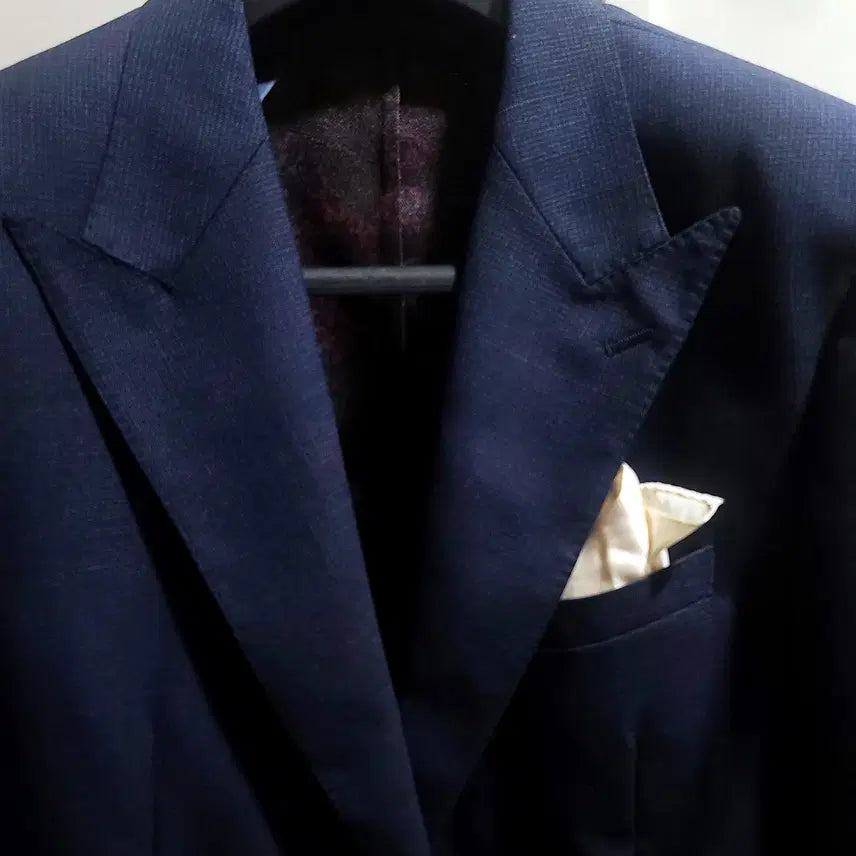 [BUNJANG] Sieg Canonicco Unconstructed Wide Peak Lapel Blazer / 지이크/이태리 까노니꼬 언컨스트럭티드 와이드 피크드라펠 블레이져/103