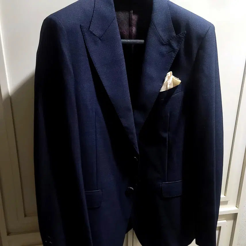 [BUNJANG] Sieg Canonicco Unconstructed Wide Peak Lapel Blazer / 지이크/이태리 까노니꼬 언컨스트럭티드 와이드 피크드라펠 블레이져/103