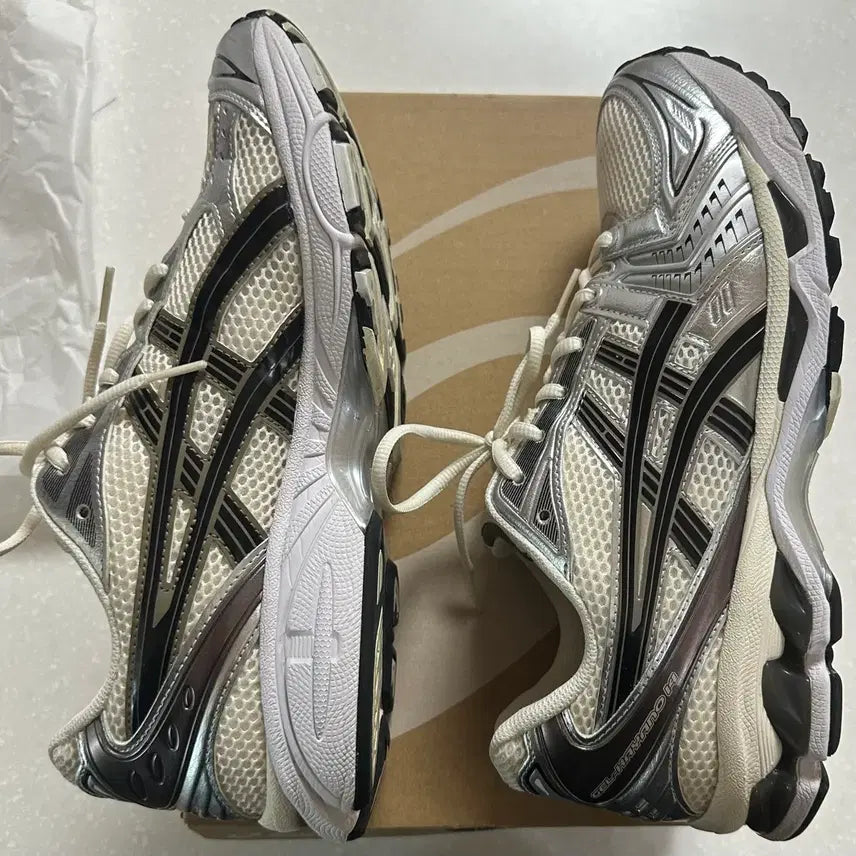 [BUNJANG] Asics Gel Kayano 14 Cream Black Sneakers / 아식스 젤카야노14 크림블랙 285