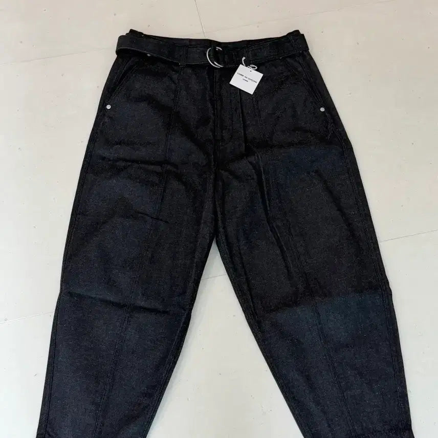 [BUNJANG] Junya Watanabe Tapered Black Denim Pants / [S] 준야와타나베 테이퍼드 블랙데님 새상품