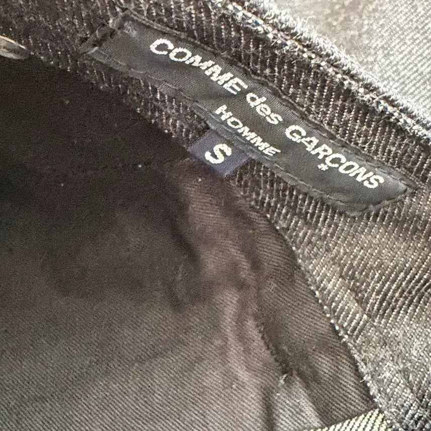 [BUNJANG] Junya Watanabe Tapered Black Denim Pants / [S] 준야와타나베 테이퍼드 블랙데님 새상품