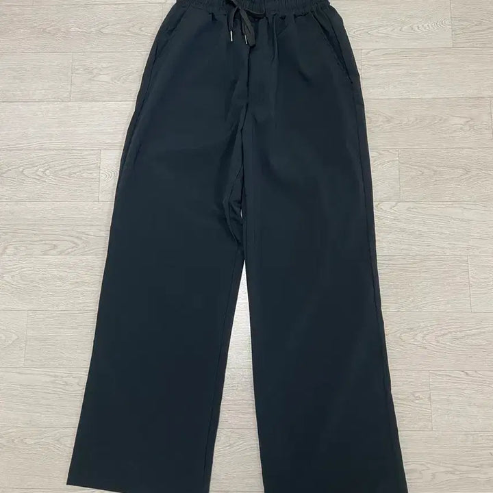 [BUNJANG] Cool Wide Pants Navy Free Size / (새제품)쿨 와이드팬츠 네이비free