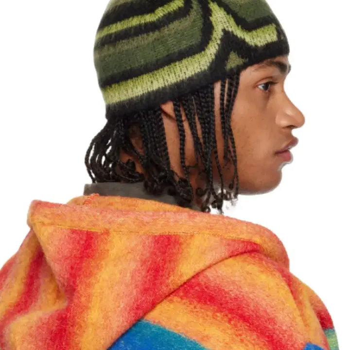 [BUNJANG] Andersson Bell Khaki Paint Beanie / (미개봉 새상품)앤더슨벨 카키 페인트 비니