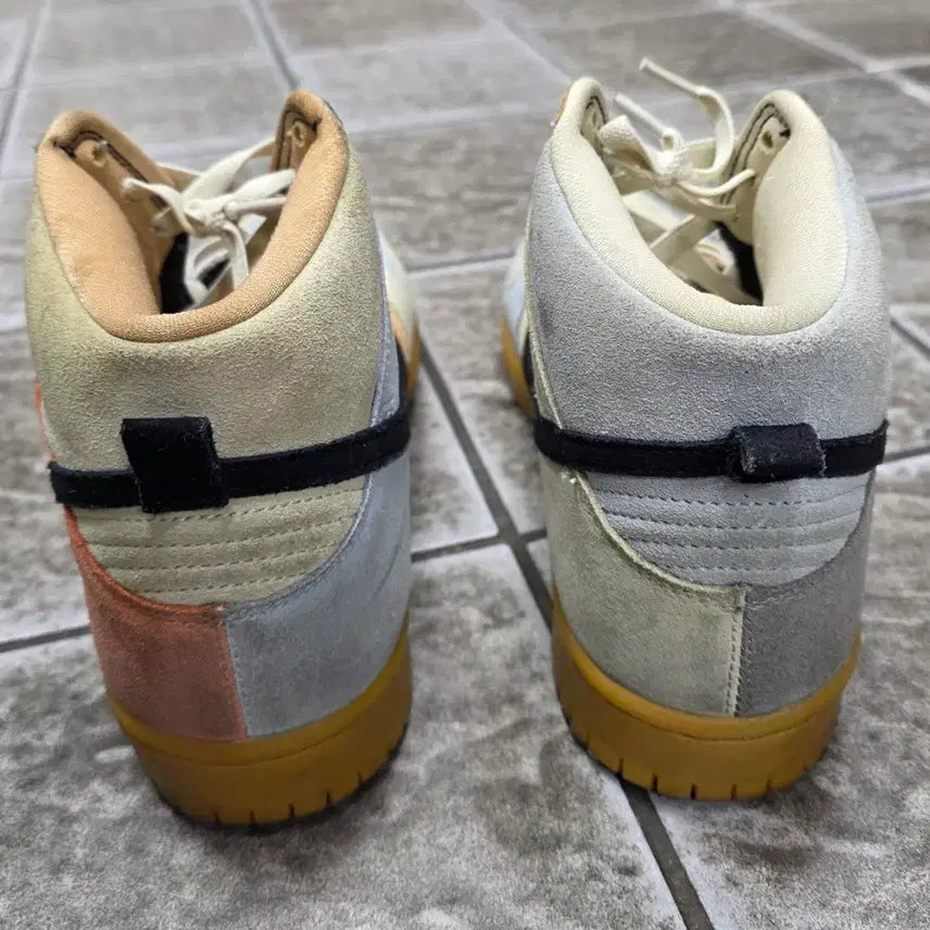 [BUNJANG] Nike Dunk High Multicolor Suede Sneakers / 나이키 덩크 하이 멀티컬러 스웨이드 운동화