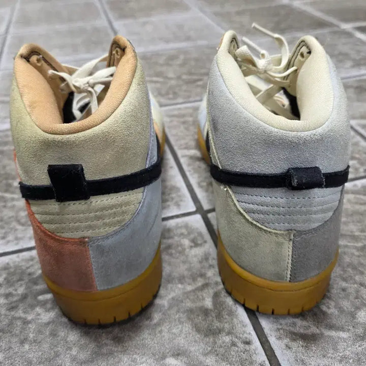 [BUNJANG] Nike Dunk High Multicolor Suede Sneakers / 나이키 덩크 하이 멀티컬러 스웨이드 운동화
