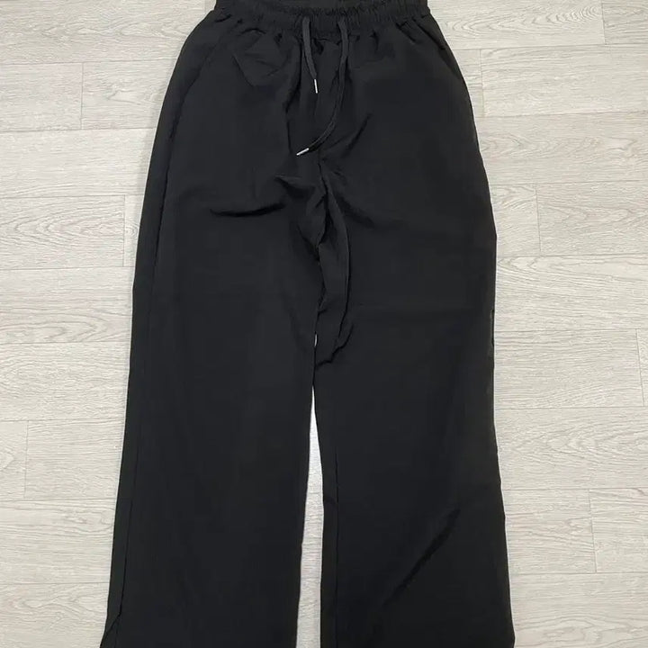 [BUNJANG] Cool Wide Pants Black / (새제품)쿨 와이드팬츠 블랙free