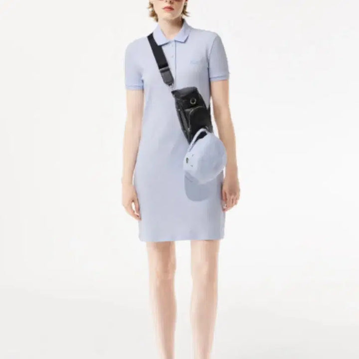 [BUNJANG] Lacoste Slim Fit Mini Pique Polo Dress / 라코스테 슬림핏 미니피케 폴로 드레스
