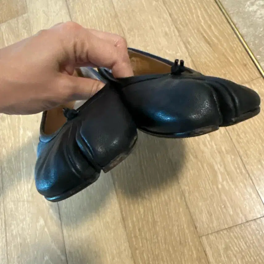 [SOLD OUT] 메종 마르지엘라 타비 발레리나 블랙 36.5